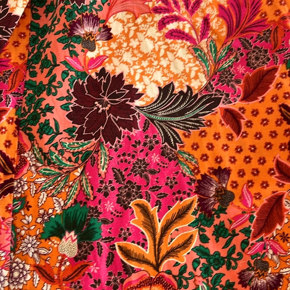 Loft multi-colored palazzo pants. - Picture 2 of 3